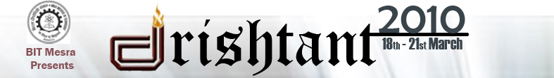 Drishtant 2010 Logo